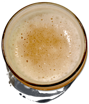 Bon Beer Voyage Glass